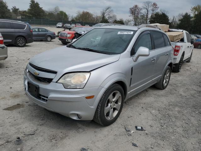 3GNAL4EK6ES636443 - 2014 CHEVROLET CAPTIVA LTZ SILVER photo 1