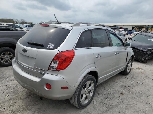 3GNAL4EK6ES636443 - 2014 CHEVROLET CAPTIVA LTZ SILVER photo 3