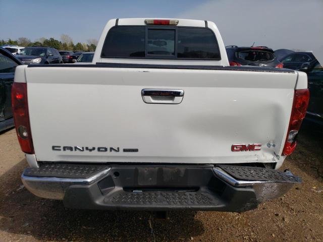 1GTDT13E698127162 - 2009 GMC CANYON WHITE photo 6