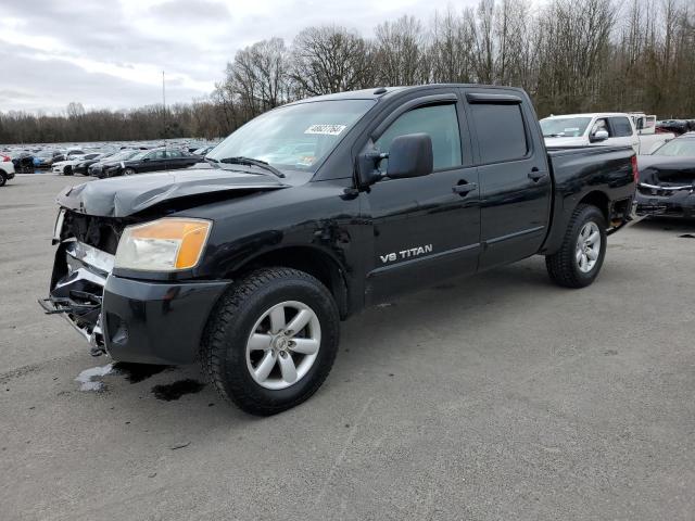 1N6BA07D19N303204 - 2009 NISSAN TITAN XE BLACK photo 1