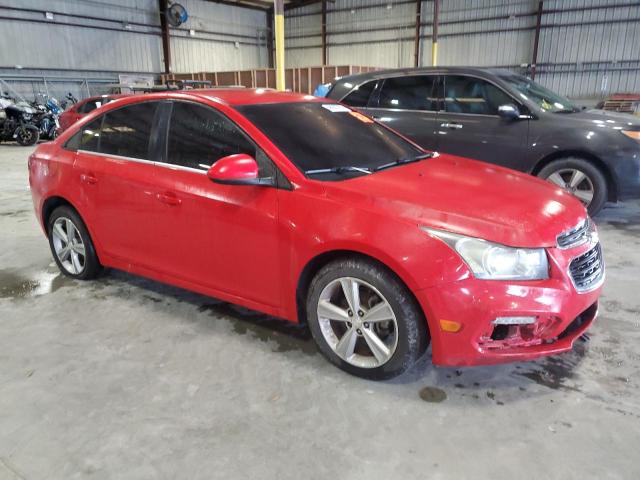 1G1PE5SB7F7203620 - 2015 CHEVROLET CRUZE LT RED photo 4