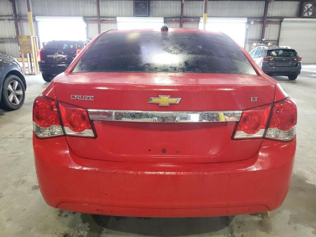 1G1PE5SB7F7203620 - 2015 CHEVROLET CRUZE LT RED photo 6