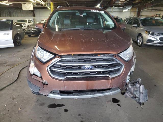 MAJ6S3KL5KC281961 - 2019 FORD ECOSPORT TITANIUM BROWN photo 5