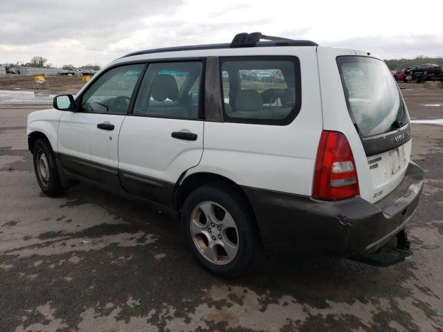 JF1SG65634H760067 - 2004 SUBARU FORESTER 2.5XS WHITE photo 2