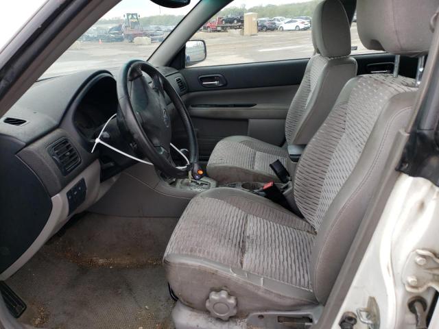 JF1SG65634H760067 - 2004 SUBARU FORESTER 2.5XS თეთრი ფოტო 7