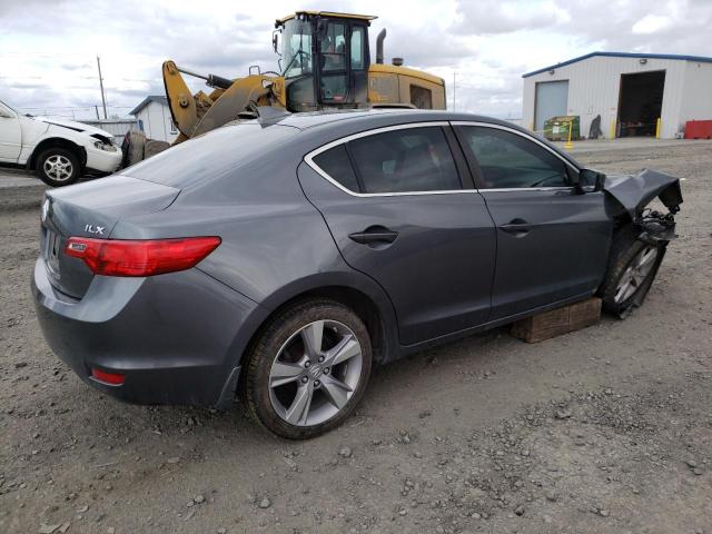 19VDE1F33EE008157 - 2014 ACURA ILX 20 GRAY photo 3