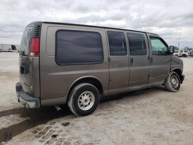 1GBFG15R121149036 - 2002 CHEVROLET EXPRESS G1 BROWN photo 3