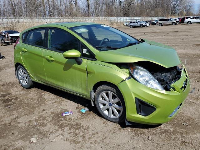 3FADP4EJ3BM233320 - 2011 FORD FIESTA SE GREEN photo 4