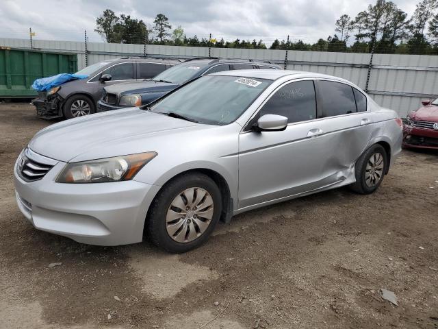 1HGCP2F37CA192779 - 2012 HONDA ACCORD LX SILVER photo 1