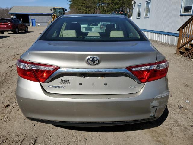 4T4BF1FK6FR492008 - 2015 TOYOTA CAMRY LE GOLD photo 6