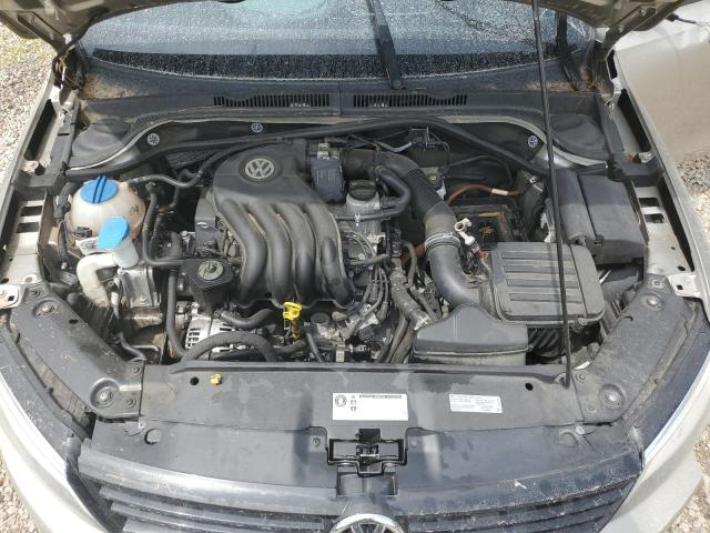 3VW1K7AJXEM327781 - 2014 VOLKSWAGEN JETTA BASE فضي صورة 11