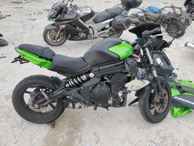 JKAEXEE13EDA16139 - 2014 KAWASAKI EX650 E GREEN photo 1