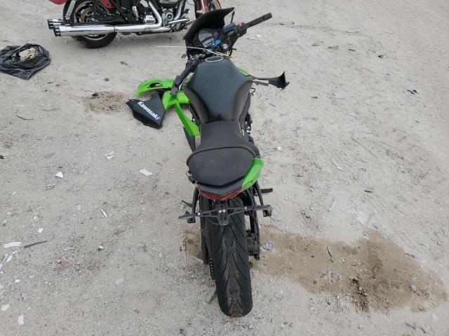 JKAEXEE13EDA16139 - 2014 KAWASAKI EX650 E GREEN photo 6