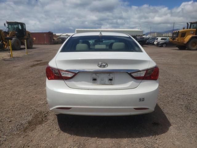 5NPEB4AC7BH172757 - 2011 HYUNDAI SONATA GLS WHITE photo 6