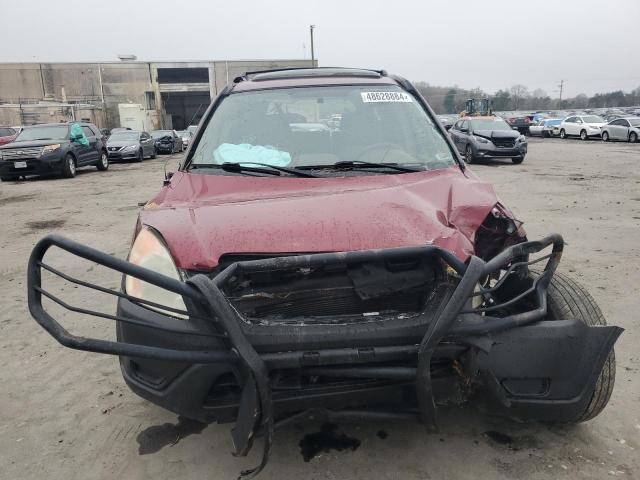 SHSRD78894U235933 - 2004 HONDA CR-V EX MAROON photo 5