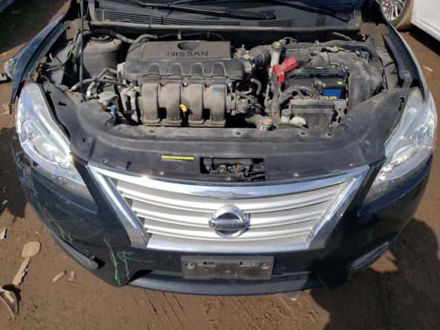 3N1AB7AP2FY343445 - 2015 NISSAN SENTRA S BLACK photo 11