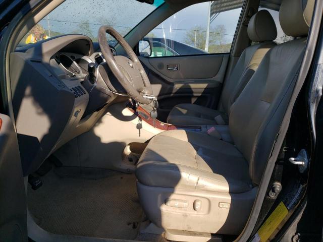 JTEHW21A970037753 - 2007 TOYOTA HIGHLANDER HYBRID BLUE photo 7