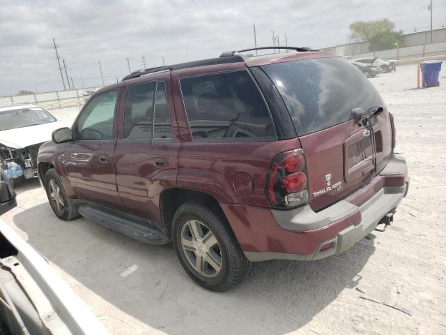 1GNDS13S052150112 - 2005 CHEVROLET TRAILBLAZE LS BURGUNDY photo 2