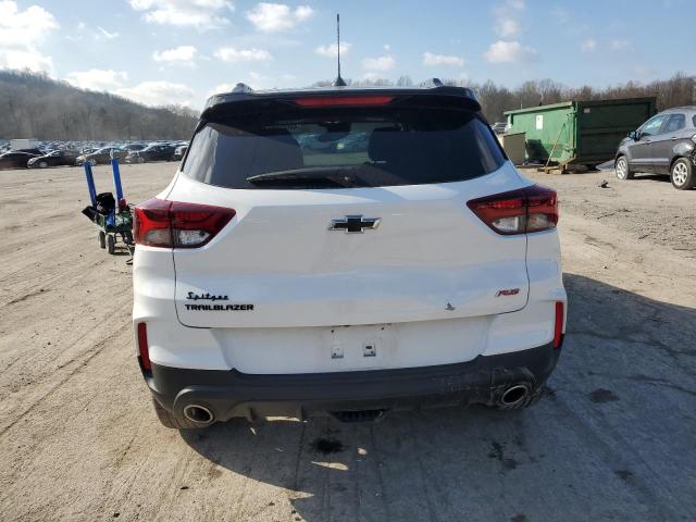 KL79MTSLXPB113177 - 2023 CHEVROLET TRAILBLAZE RS WHITE photo 6