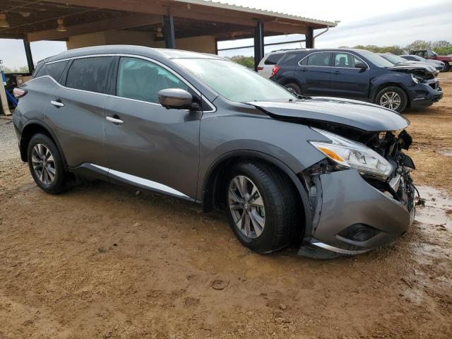 5N1AZ2MG8HN108180 - 2017 NISSAN MURANO S GRAY photo 4