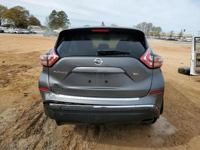 5N1AZ2MG8HN108180 - 2017 NISSAN MURANO S GRAY photo 6