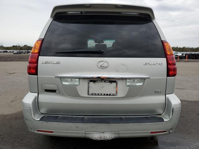 JTJBT20X140051941 - 2004 LEXUS GX 470 SILVER photo 6