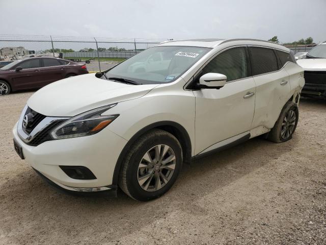 5N1AZ2MG3JN177672 - 2018 NISSAN MURANO S WHITE photo 1