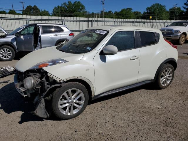 JN8AF5MV9CT115547 - 2012 NISSAN JUKE S WHITE photo 1