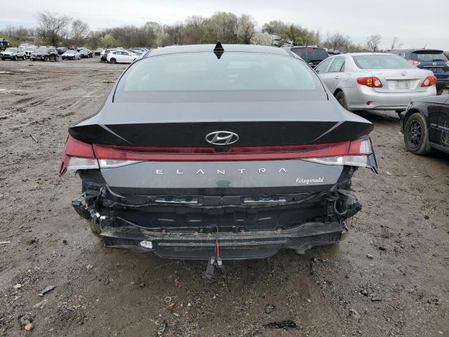 5NPLM4AG1NH086062 - 2022 HYUNDAI ELANTRA SEL GRAY photo 6