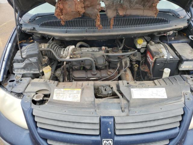 1D4GP25R26B651112 - 2006 DODGE CARAVAN SE BLUE photo 12