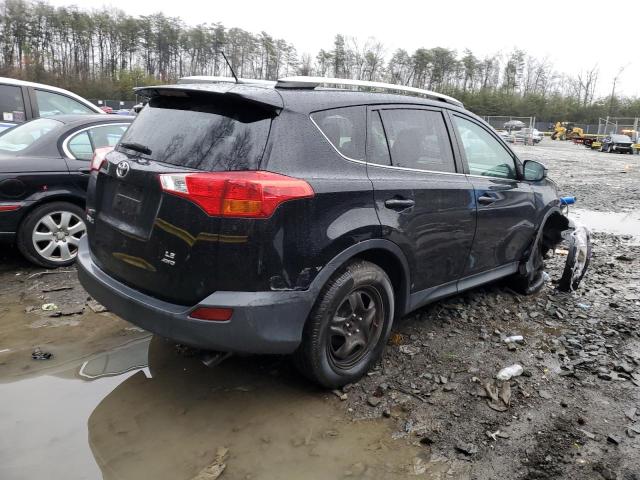 2T3BFREV0FW355643 - 2015 TOYOTA RAV4 LE BLACK photo 3