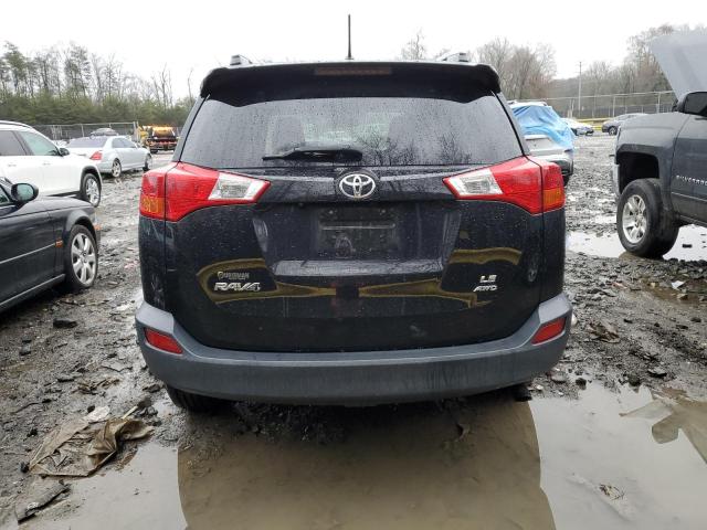 2T3BFREV0FW355643 - 2015 TOYOTA RAV4 LE BLACK photo 6