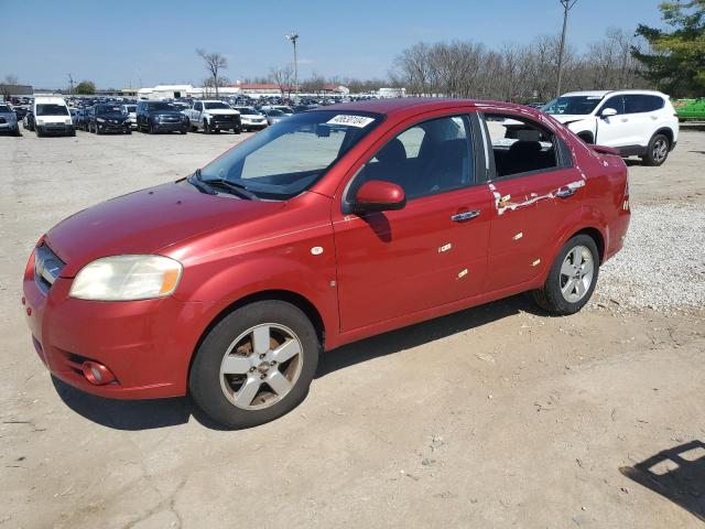 KL1TG56698B086594 - 2008 CHEVROLET AVEO LT RED photo 1