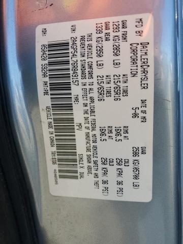 2A4GP54L76R849157 - 2006 CHRYSLER TOWN & COU TOURING 银色 照片 13