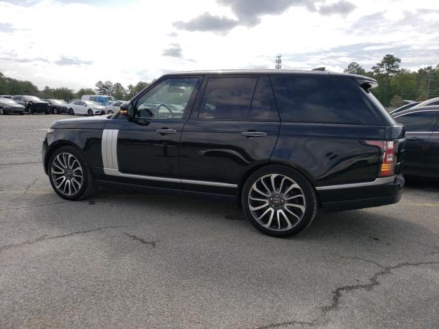 SALGV2FE6HA321831 - 2017 LAND ROVER RANGE ROVE AUTOBIOGRAPHY BLACK photo 2