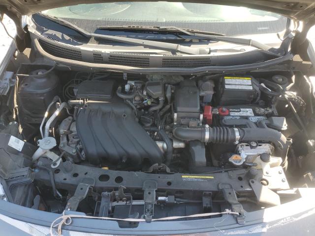 3N1CN7AP6KL800006 - 2019 NISSAN VERSA S Gris photo 11