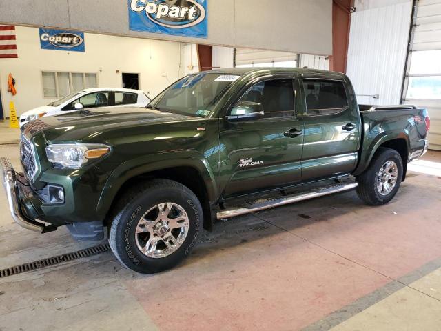 3TMCZ5AN8KM209223 - 2019 TOYOTA TACOMA DOUBLE CAB GREEN photo 1