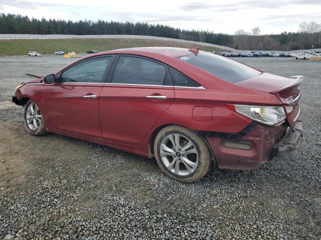 5NPEC4AC9DH573047 - 2013 HYUNDAI SONATA SE RED photo 2