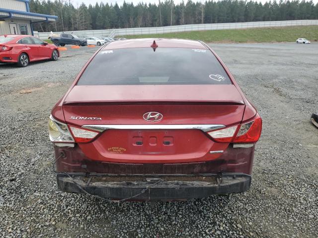 5NPEC4AC9DH573047 - 2013 HYUNDAI SONATA SE RED photo 6