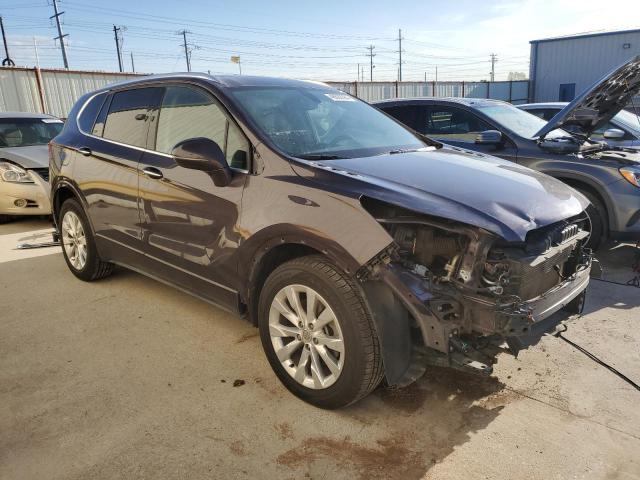 LRBFX1SA7JD024760 - 2018 BUICK ENVISION ESSENCE PURPLE photo 4