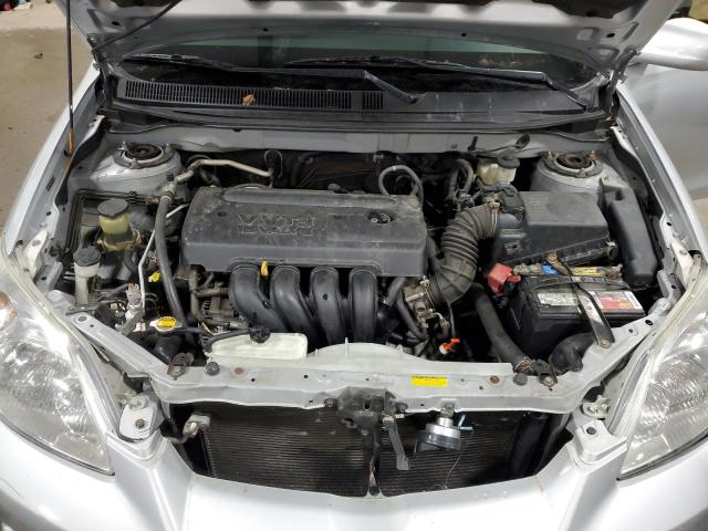 2T1KR32E08C716648 - 2008 TOYOTA COROLLA MA XR SILVER photo 11