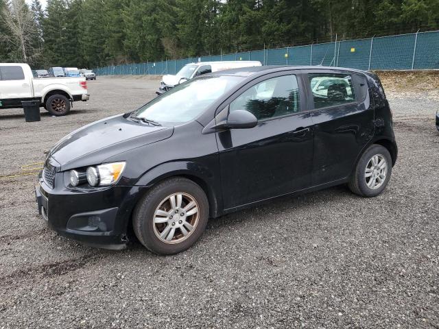 1G1JA6SH0C4153698 - 2012 CHEVROLET SONIC LS BLACK photo 1