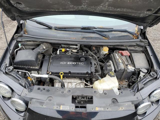 1G1JA6SH0C4153698 - 2012 CHEVROLET SONIC LS BLACK photo 11
