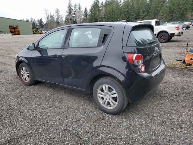 1G1JA6SH0C4153698 - 2012 CHEVROLET SONIC LS BLACK photo 2