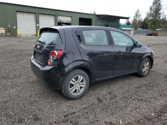 1G1JA6SH0C4153698 - 2012 CHEVROLET SONIC LS BLACK photo 3