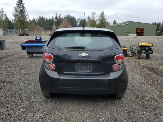 1G1JA6SH0C4153698 - 2012 CHEVROLET SONIC LS BLACK photo 6