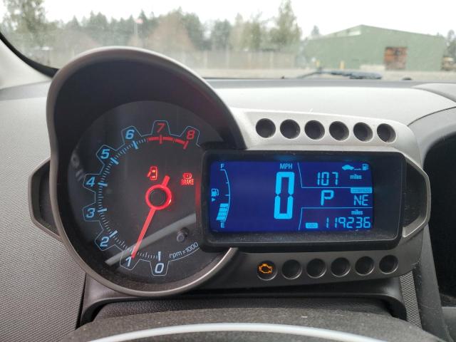 1G1JA6SH0C4153698 - 2012 CHEVROLET SONIC LS BLACK photo 9