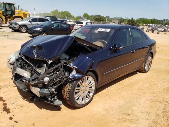 WDBUF56XX8B351112 - 2008 MERCEDES-BENZ E 350 BLUE photo 1