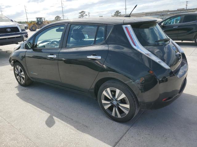 1N4AZ0CP2DC416600 - 2013 NISSAN LEAF S BLACK photo 2