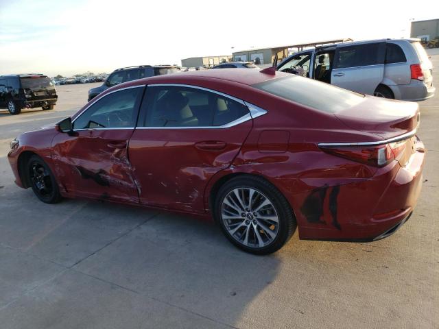 58ABZ1B10KU031615 - 2019 LEXUS ES 350 RED photo 2